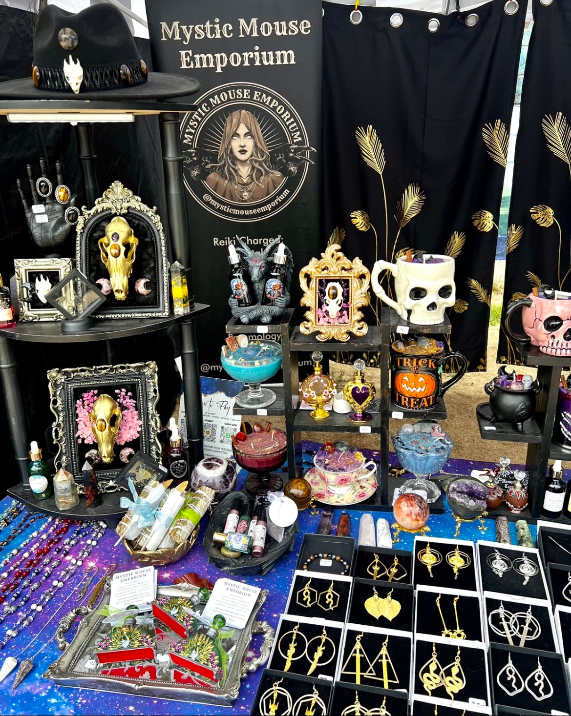 Booth setup