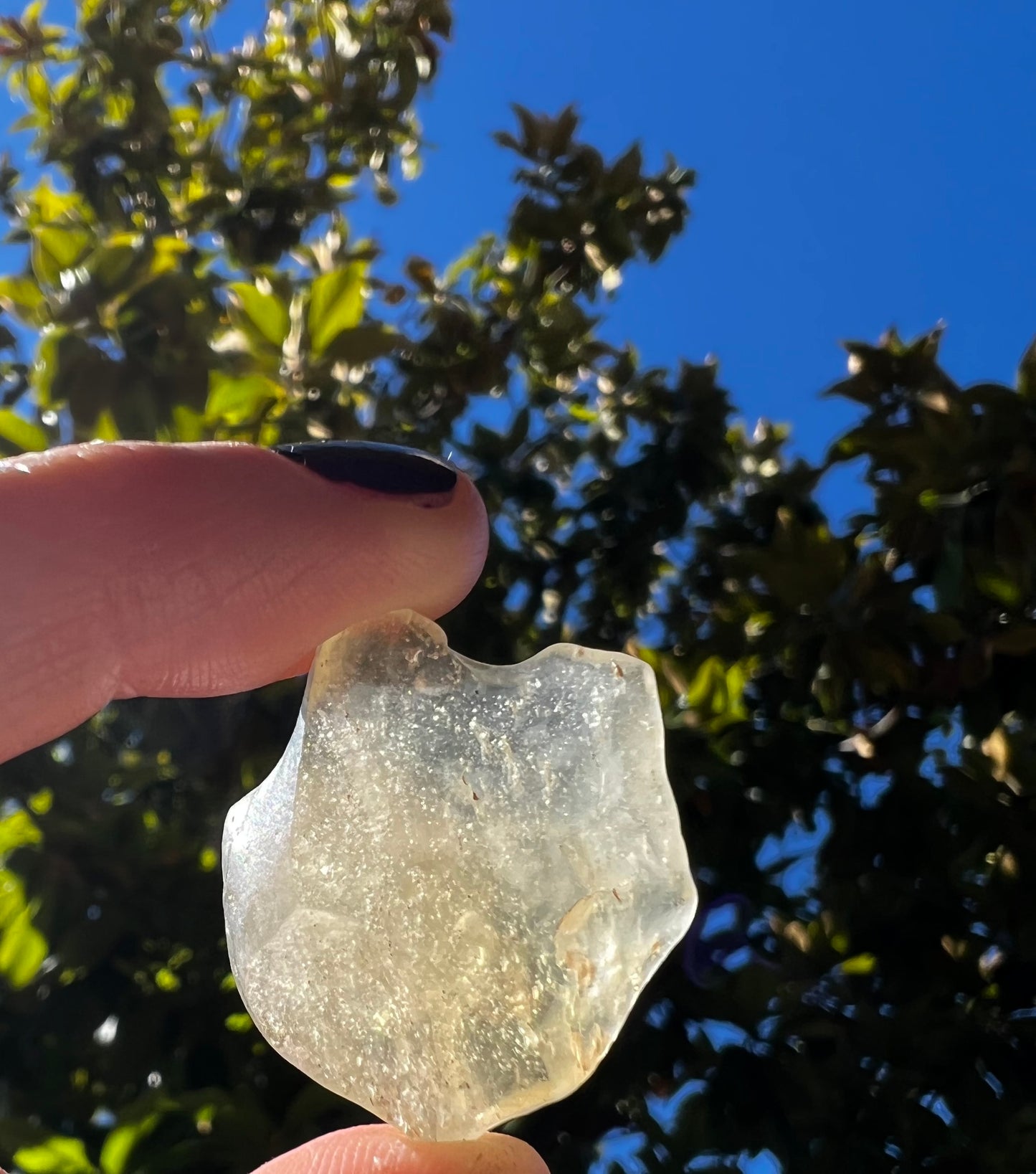 Libyan Desert Glass 27x23x10mm