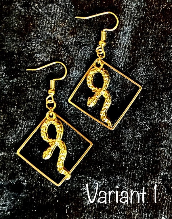 Snake Earrings