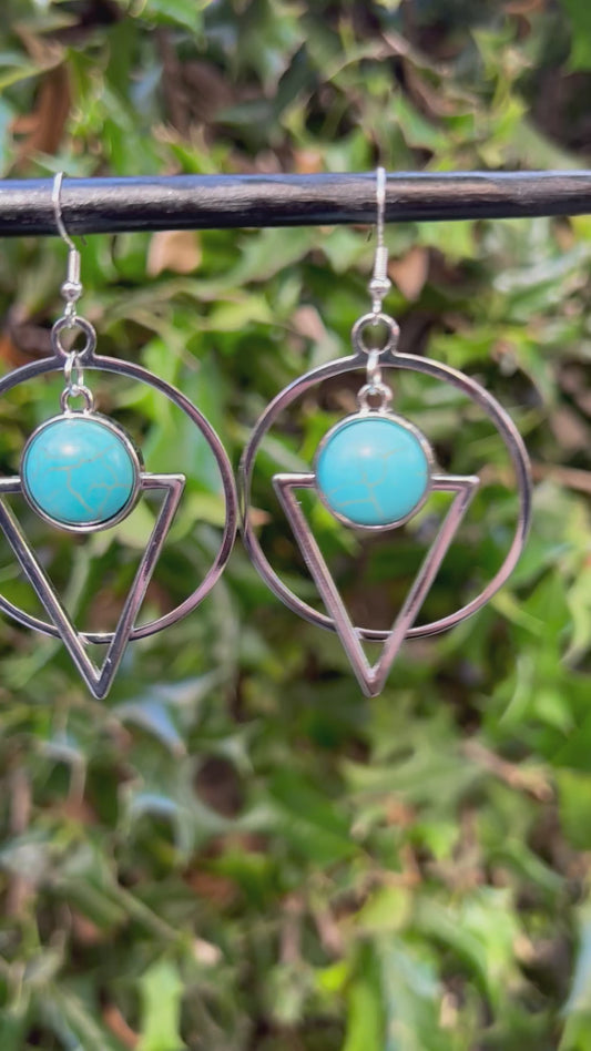 Turquoise earrings