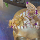 Gold and Purple Butterfly Crown